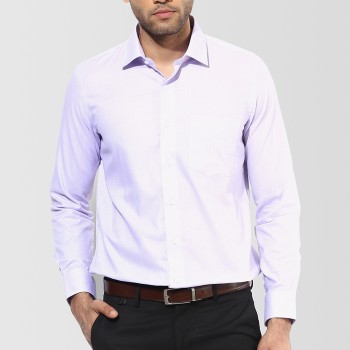 Lilac Regular Fit Formal Shirt